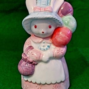 TAKAKASHI CERAMIC COUNTRY RABBIT BANK